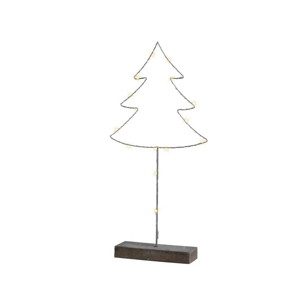 ARBOL DE METAL LUMINOSO 53CM.