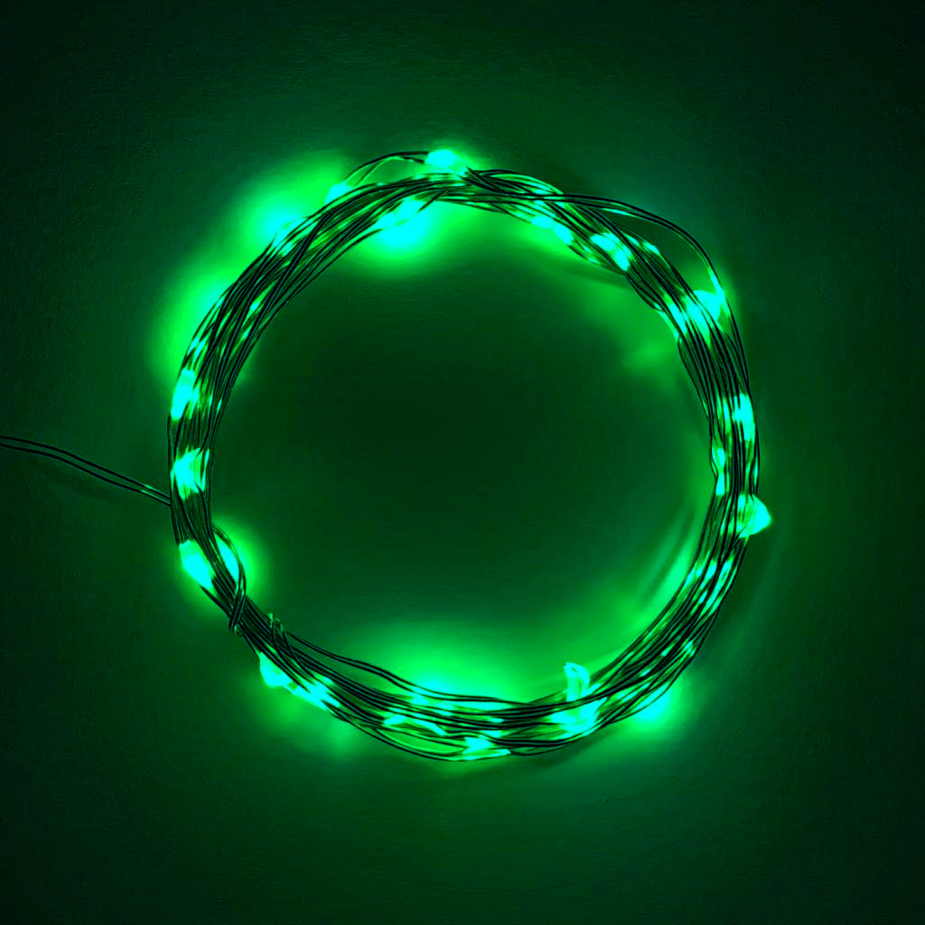 ETERNITY A BATERIA MICRODOT 30LED F:VERDE 3MTS. UTILIZA 3AA