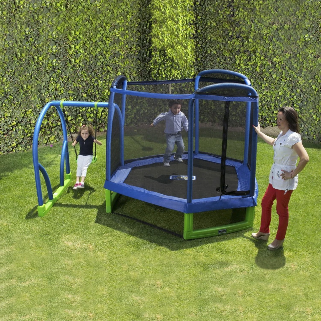 JUEGO DE TRAMPOLIN Y HAMACA