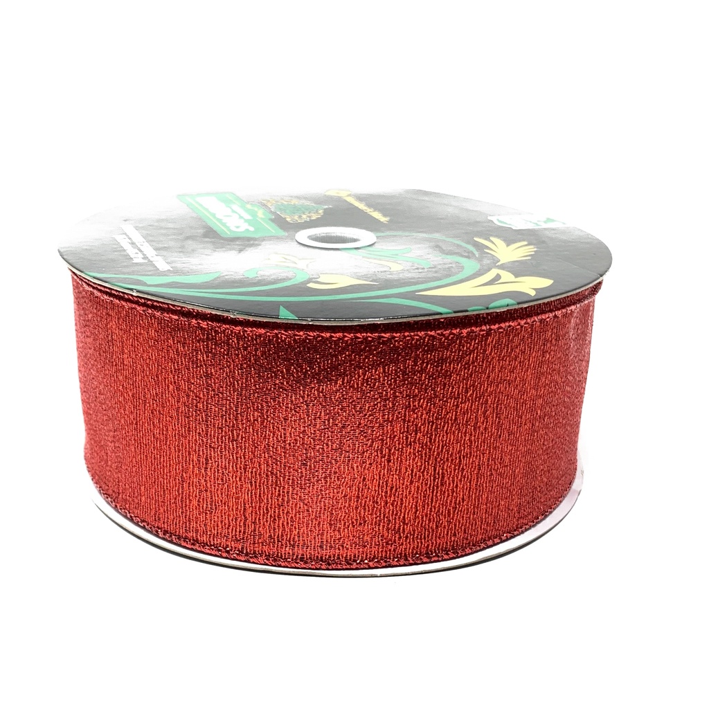 CINTA AMERICANA ANCHO 6CMX45MTS. ROJO CON BORDE ROJO