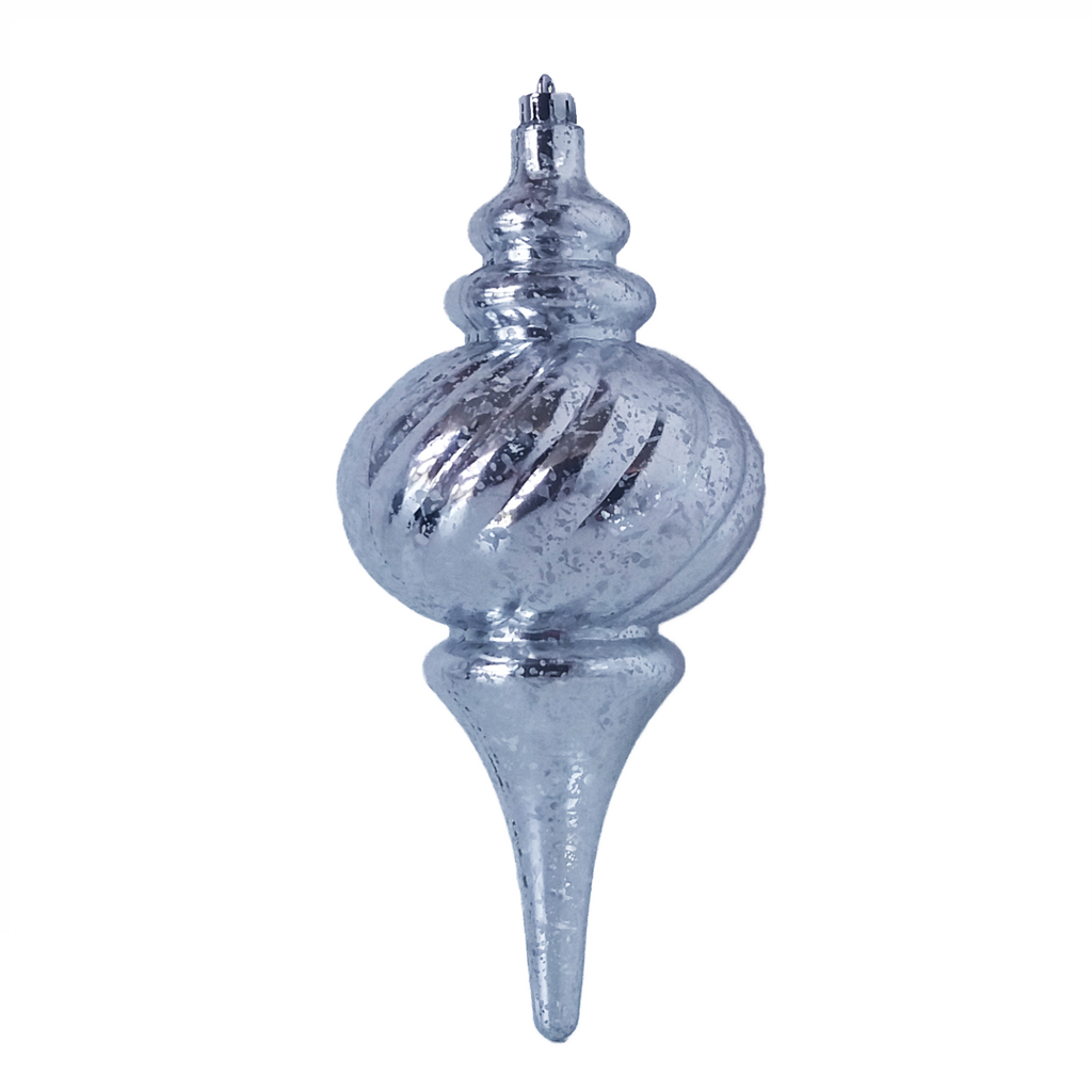 GLOBO 250MM. MERCURIO FINIAL PLATA