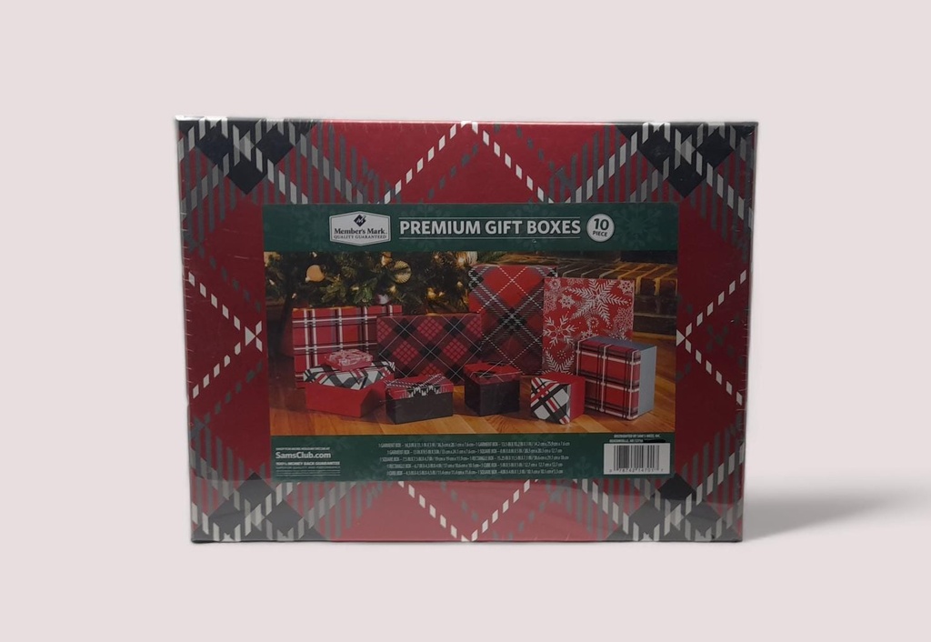 SET X10 CAJA DE REGALOS DISEÑOS VARIOS 