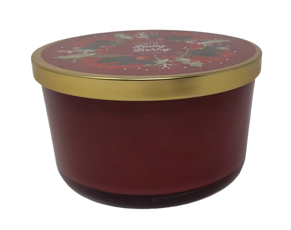 VELA AROMATICA ROJA HOLLY BERRY