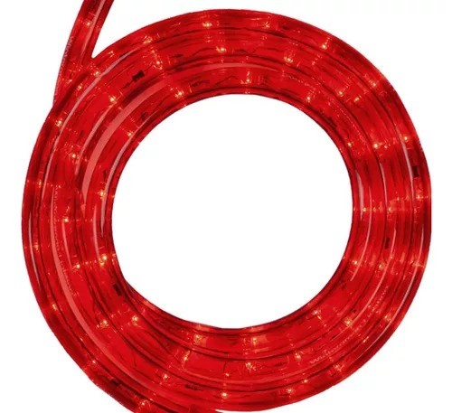 PACK MANGUERA ETERNITY LED 2H ROJO SIN MOVIMIENTO 10MTS.