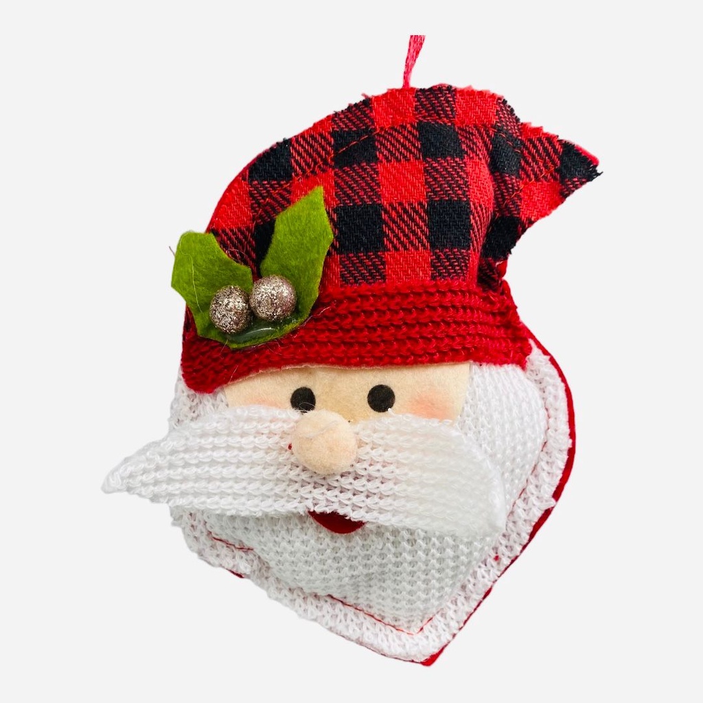 COLGANTE CABEZA DE SANTA CON GORRO CUADRILLE