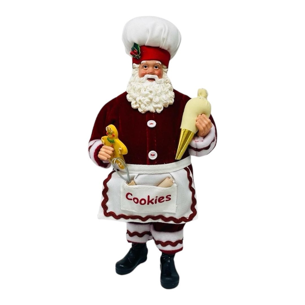 SANTA 26,6CM PARADO COCINERO