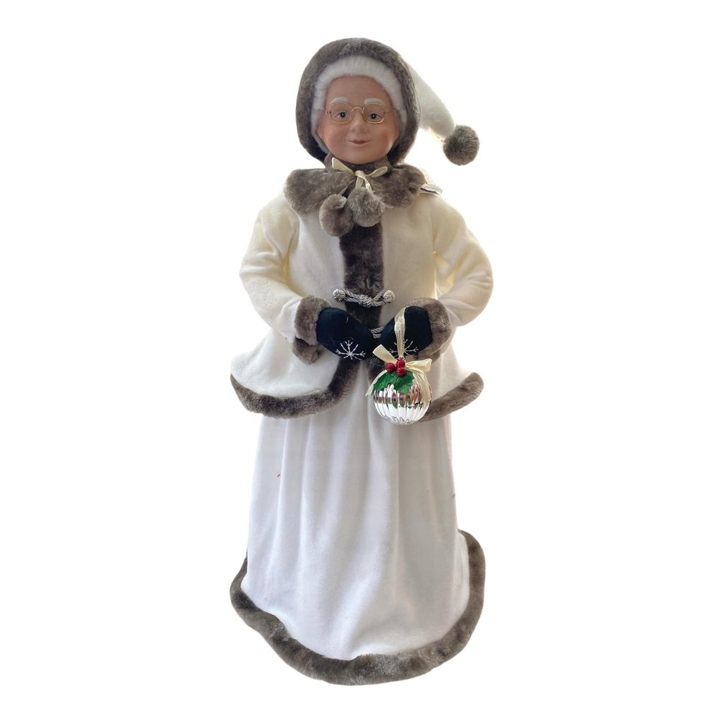 SANTA 86.3CM SRA. BLANCO