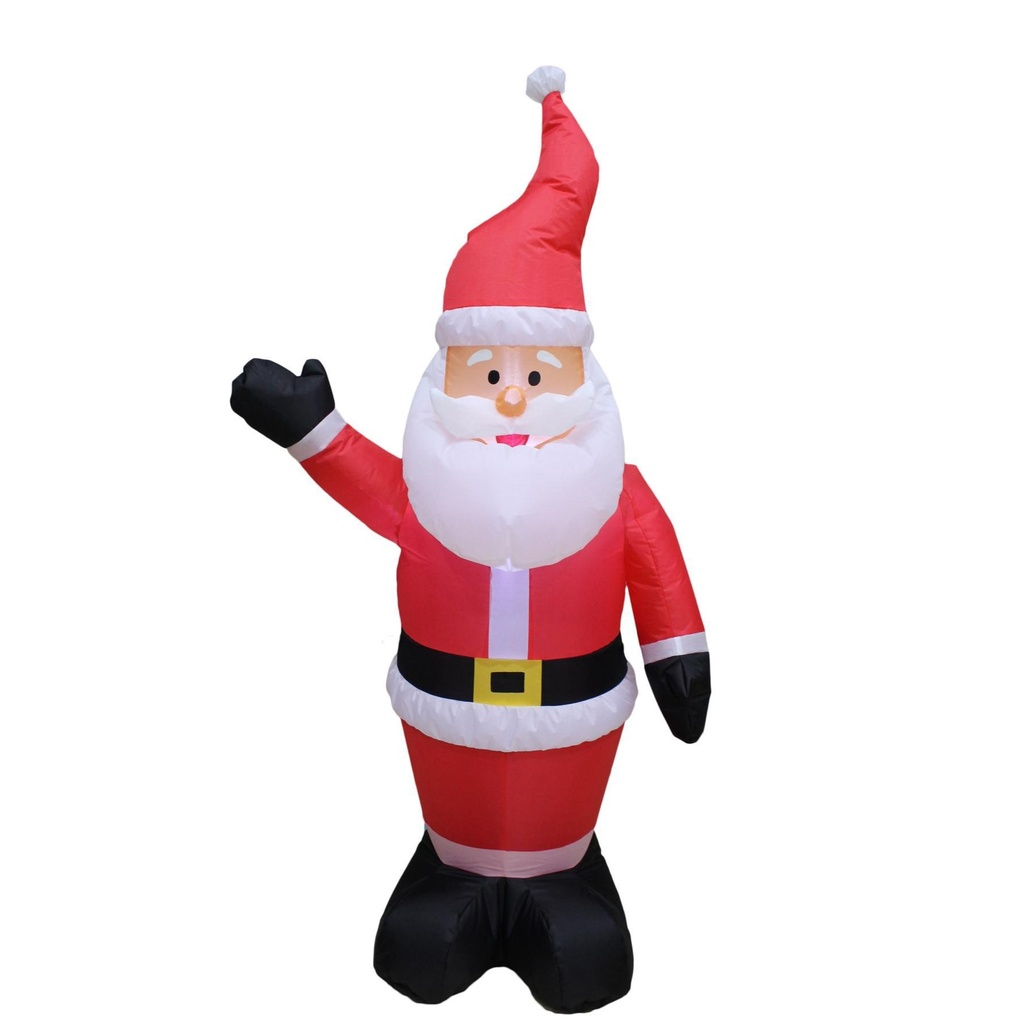 INFLABLE SANTA PARADO 124CM