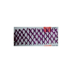 [VI34766] CINTA EN RED 5CMX1MTS. PURPURA