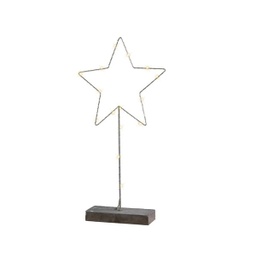 [6455] ESTRELLA DE METAL LUMINOSO 53CM.