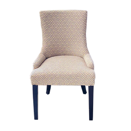 [5870] SILLA DE ESTILO BEIGE CON GRIS