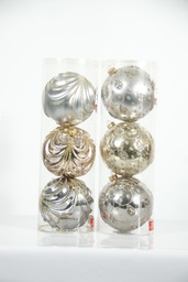 [8151] GLOBOS 120MM PLATA DORADO DISEÑOS VARIOS