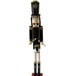 [9099] NUTCRACKER 106CM - NEGRO CON BLANCO